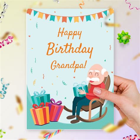 happy birthday grandpa cards